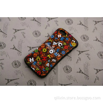 Beautiful Cartoon figure background cover case for iphone5